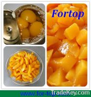 Canned Yellow Peach In Light Syrup