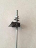 Special roofing bolt with black washers