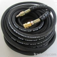 High Pressure Wire Braided Hydraulic Rubber Hose (SAE100R1 AT)