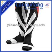 High Quality Knee High Polyester soccer socks  Factory OEM  ODM Service Provided