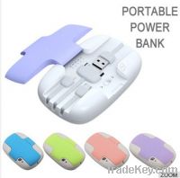 3 in 1 3g universal travel charger with power bank for iPhone Samsung