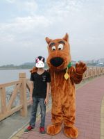 hot sale scooby mascot  costumes