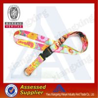 Sell Cheap Custom Heat Transfer Lanyard WIth Safety Buckle