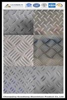 Aluminum checker sheet, aluminium checkered plate 5 bar /3 bar/diamond plate