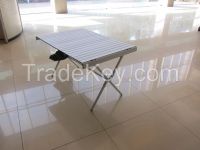 Lightweight aluminium camping table