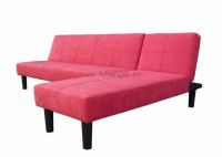 Simple sofa bed with chaise