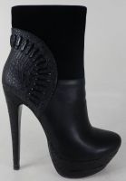 high heeled woman boots