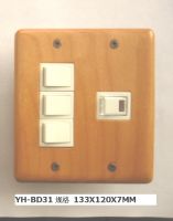 Sell wooden switch plate/switch civer/wall plate/house decoration