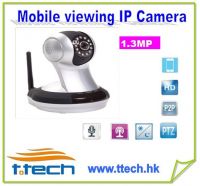 WIFI Cloud P2P IP Camera with SD storage and Mobile phone monitoring IP Camera