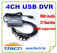 4CH Real-Time Full D1 USB DVR QQDVR DVR DVR