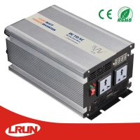 Car Power Inverter 1500W 12V/24V-220V with LED Display, On/Off Switch, 5V 1.5A USB, High-quality Aluminum Housing