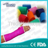CE & FDA certified OEM available Manufacturer of orthopedic casting tape