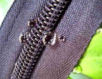 Waterproof No. 5 Nylon Long Chain Zipper, Various Colors and Finishing are Available, with Double Stitch
