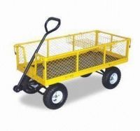 Garden Cart with Pb-free and UV-resistant Powder Coating, Measures 1, 370 x 670 x 1, 025mm