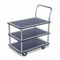 Platform Hand Truck with Double Layer and Non-slip PVC Mat
