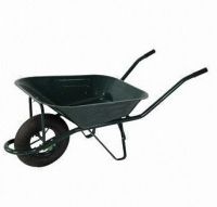 Wheelbarrow with Pb-free/UV-resistant Powder Coating and Steel Tray