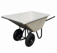 180kg Wheelbarrow with Pb-free/UV-resistant Powder Coating and 10cbf Sand Capacity