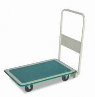Platform Hand Truck with UV Resistant Powder Coating and 150kg Capacity