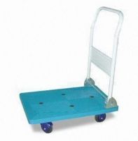 Platform Hand Truck with 4-inch Quiet Wheels and 150kg Loading Capacity