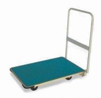 Foldable Platform Hand Truck with 150kg Capacity and 4-inch PU Wheel