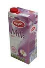 UHT milk full and skimmed 1 Litre packing