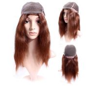 Tena 5A grade 100% brazilian virgin hair glueless full lace wig with baby hair