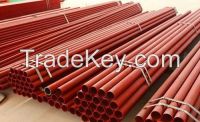 Water paint steel round pipe