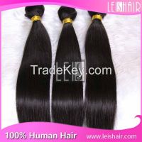 Wholesale Grade 5A Natural Straight Virgin Peruvian Hair