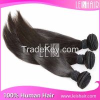 Wholesale high quality natural straight virgin malaysian human hair