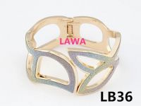 Fashion  lady bracelet leaf shape bracelet  LB36