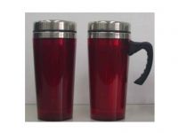 Sell 16ozTransparent Travel Mug coffee mug auto mug