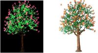 LED Imitation Tree_Flower