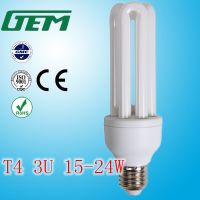 6400K 15W 18W 20W 3U Energy Saving Lamps From China