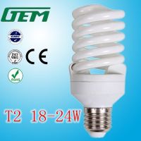 CE ROHS T2 5-24W Full Spiral Energy Saving Lamps