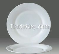 SELL 10" 11" OPAL GLASSWARE DINNER PLATE   LFBP-100/110