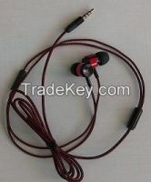 Titanium Speaker Earphone with Microphone for MP3, Mobile phone