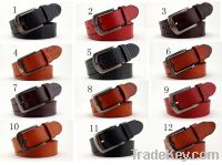 Manufacturers supply genuine leather belt