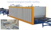 vacuum wood grain effect transfer machine