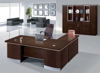 2012 Latest office desk design/ Rosewood office desk/ High quality melamine