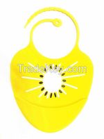 OEM silicone baby bibs cute design easy to clean food contact safe