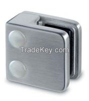 stainless steel inox glass clamp clip