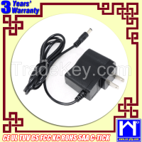 ac adapter 12V 500ma CE and UL certified efficiency level 6