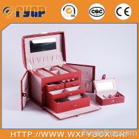 Prensentation leatherette cosmetic gift boxes
