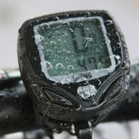 New Black Cycling Bike Bicycle Computer Waterproof Odometer Speedometer