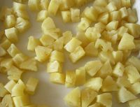 Offering high quality canned pineapple  chunks of 3005g/6