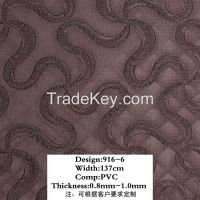 NEW Arrival Decorative Mettalic Color PVC leather