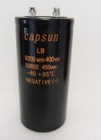 400v8200uf Auto capacitor    Electric capacitor   Self healing shunt capacitor