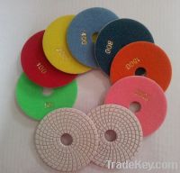 3inch-7inch diamond concrete polishing pad for floor , angle grinder