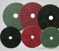 4inch/100mm flexible diamond floor polishing pads for granite