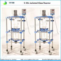 China 50L Jacketed Glass Reactor